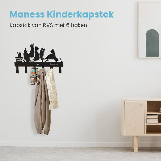 Katten Kinderkapstok