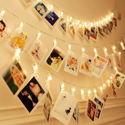 Fotoslinger met verlichting - 3 meter & 20 LED